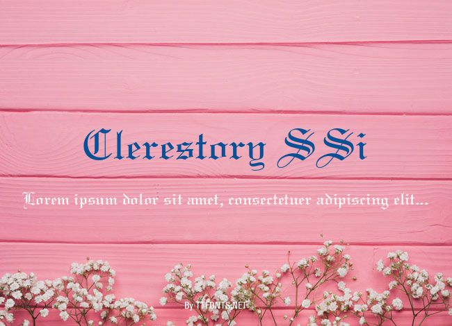Clerestory SSi example